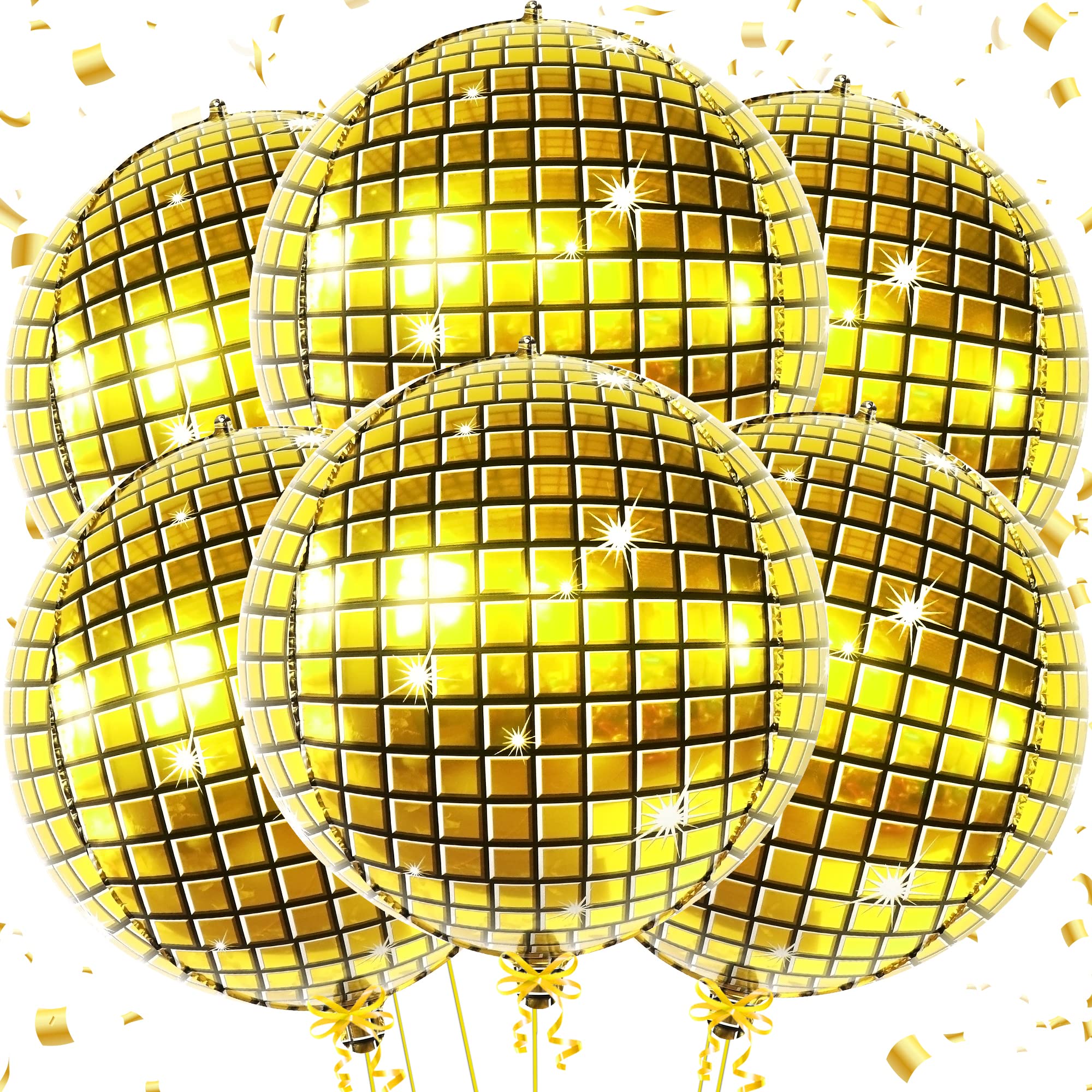 DISCO FOIL BALLOON | GOLD | PACK OF 1
