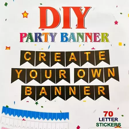 DIY Party Banner | Pack of 1 Set