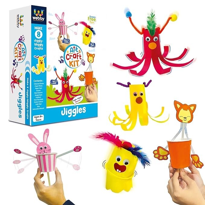 DIY Jiggles Art & Craft Activity