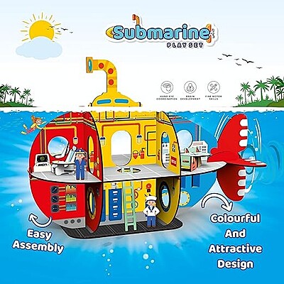 DIY Submarine Playset Doll House