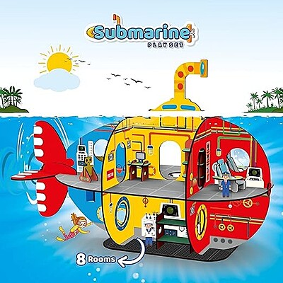 DIY Submarine Playset Doll House