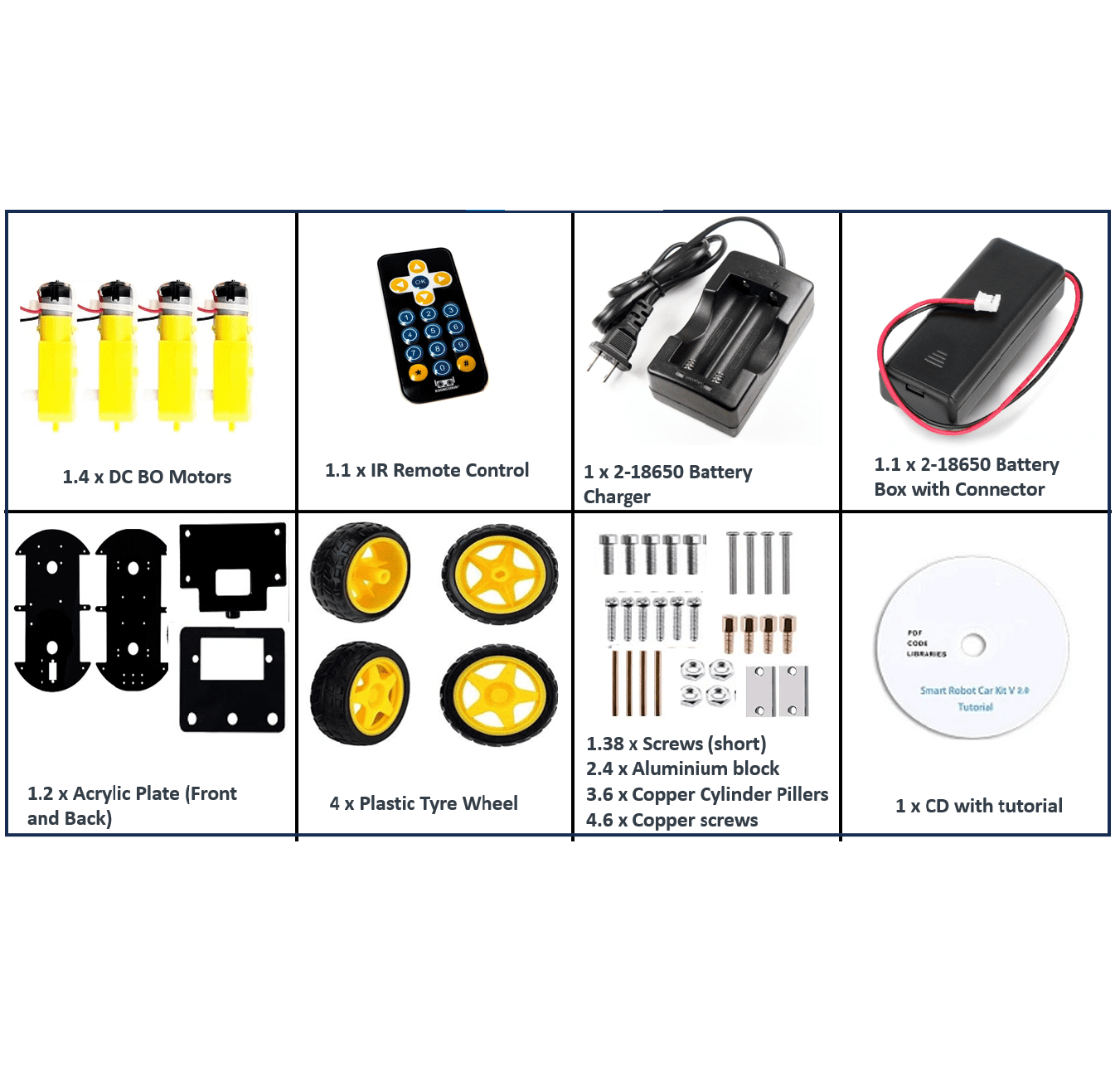 DIY Uno Project Smart Robot Car Kit