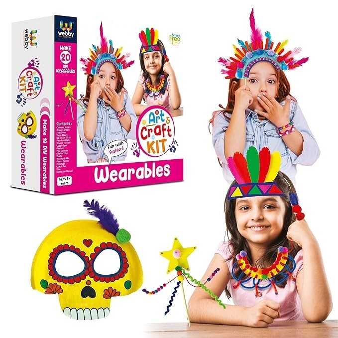 DIY Wearable Art & Craft Activity Kit