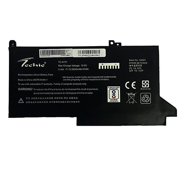 Dell DJ1J0 Laptop Battery – 3-Cell 3600mAh, Reliable Replacement, Long-Lasting & Durable