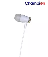 Champion CHAMP 401 Wired In-Ear Earphones with Mic | High-Quality Super Bass, Clear Sound & Comfortable Fit Champion CHAMP 401 Wired In-Ear Earphones with Mic | High-Quality Super Bass, Clear Sound & Comfortable Fit