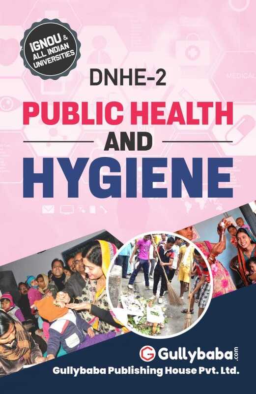 IGNOU DNHE-02 - Public Health and Hygiene, Latest Help Book Edition