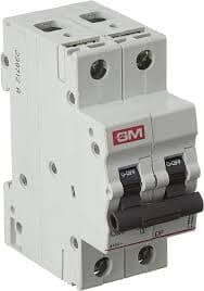 DOUBLE POLE MODULAR MCB