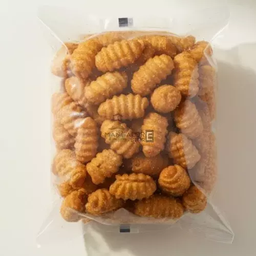 Festive Treats: Kidyo (Kulkuls) – Crispy Dough Curls for Every Celebration- 200g-Pack of 03