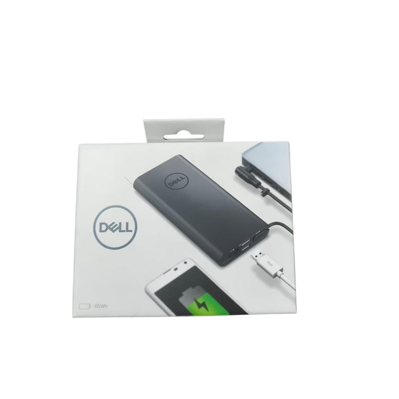 DELL | NOTEBOOK POWER BANK PLUS| 65 WH | LIGHTWEIGHT | PORTABLE | BLACK DELL | NOTEBOOK POWER BANK PLUS| 65 WH | LIGHTWEIGHT | PORTABLE | BLACK