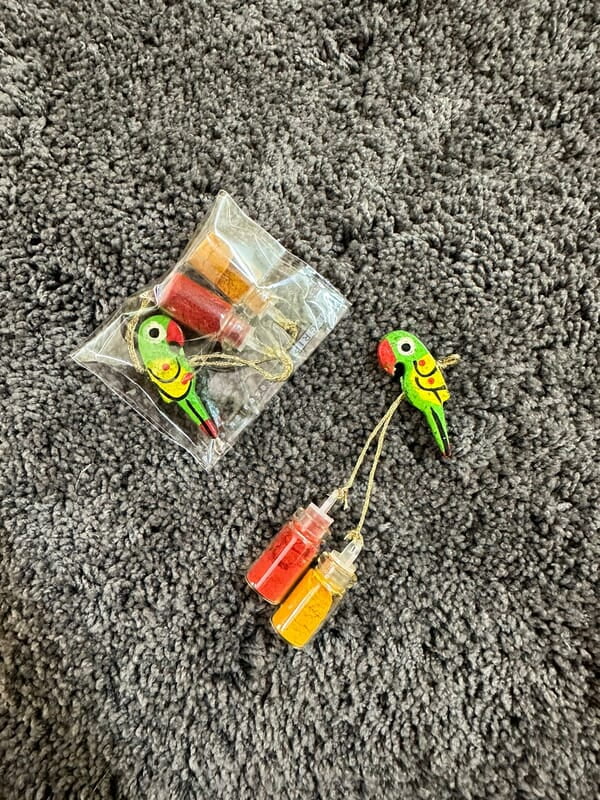 Pasappu KUmkum Parrot