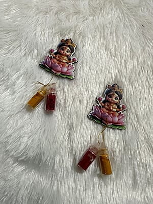 Lakshmi Haldi Kumkum set