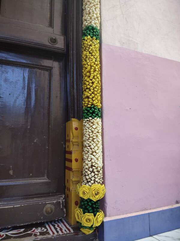 Palm Leaf Garland for Door Palm Leaf Garland for Door