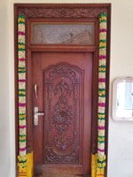 Palm leaf door garland3 Palm leaf door garland3