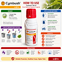 Syngenta CYMBUSH® Insecticide (Cypermethrin 25% EC) | Vetrivel Agro Services