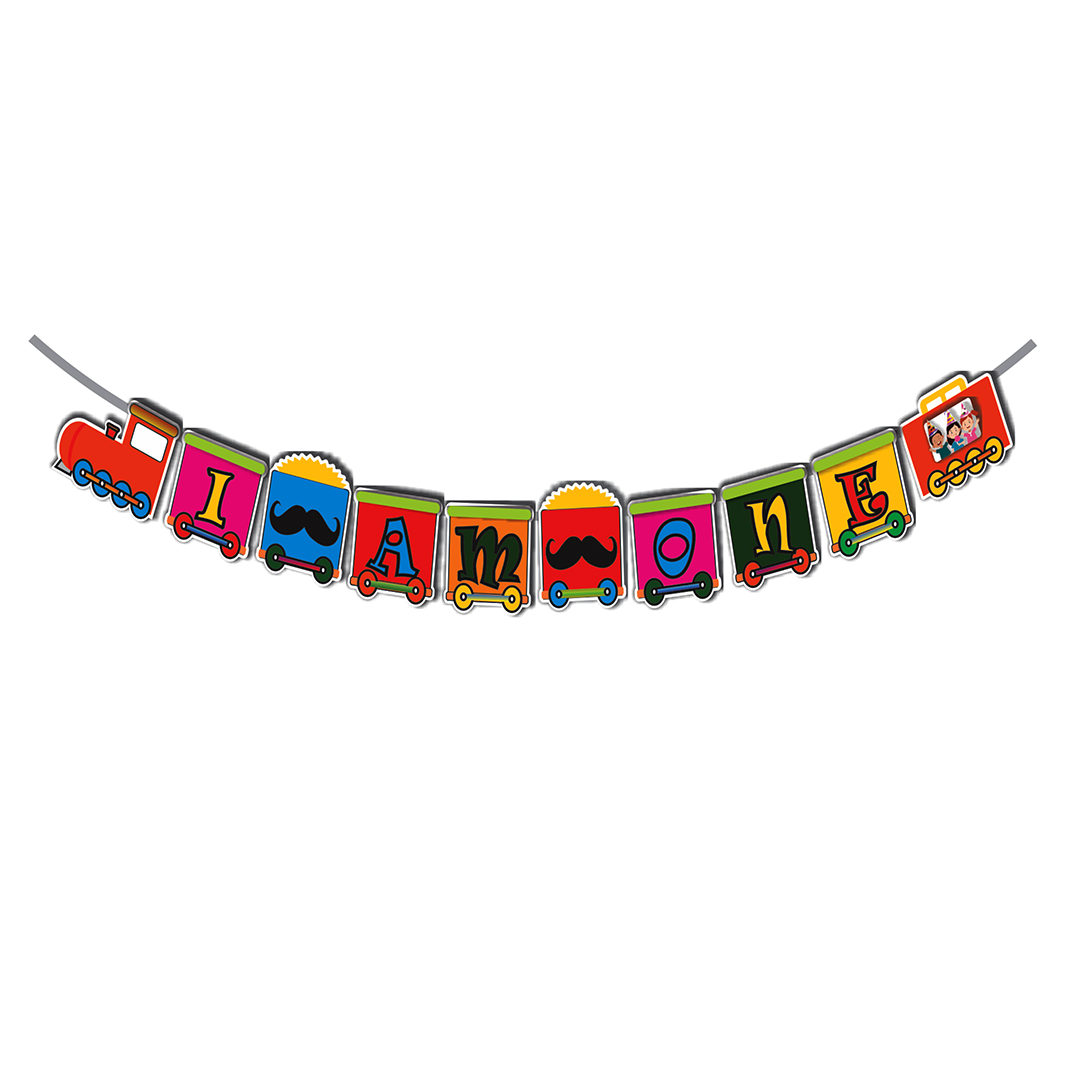 I Am One Train Banner | Happy Birthday