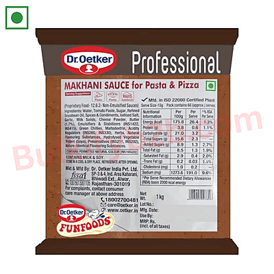 DR OETKER Makhani Sauce 1. Kg