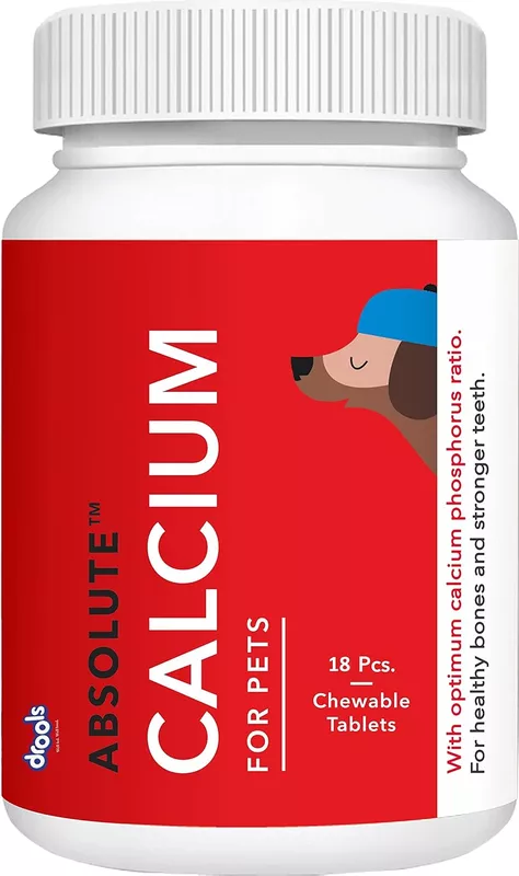 Drools Absolute Calcium Dog Supplement Tablet