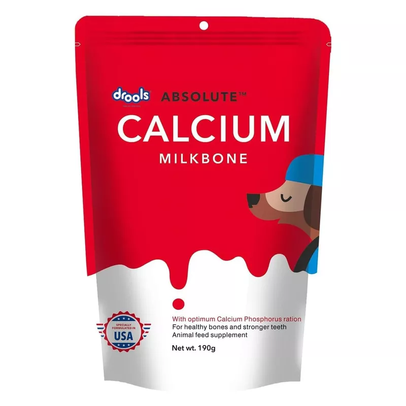 Drools Absolute Calcium Milk Bones Dog Treats