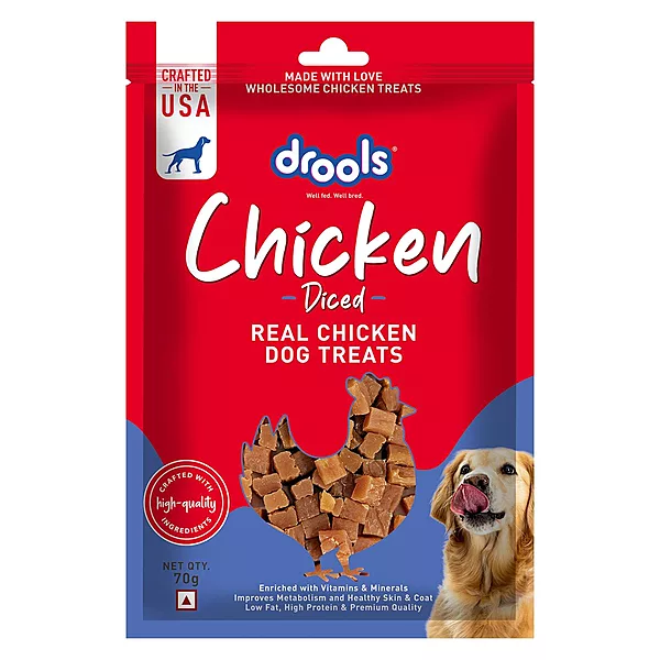 Drools Real Chicken Diced Dog Treat