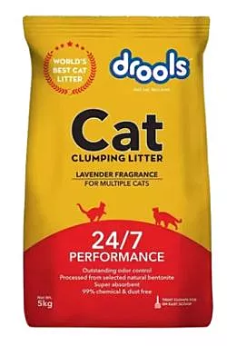 Drools Lavander Fragrance Clumping Litter for Cat