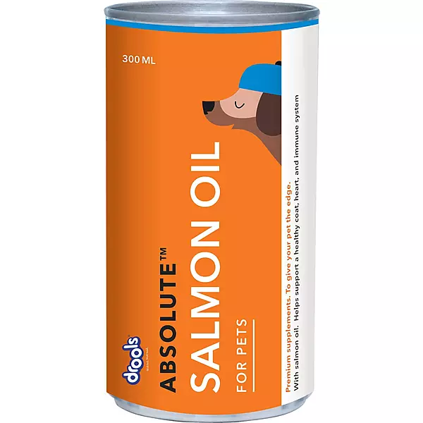 Drools Absolute Salmon Oil Dog Suplement Syrup