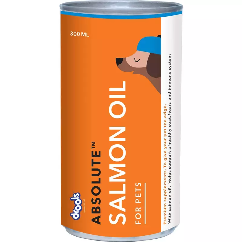 Drools Absolute Salmon Oil Dog Suplement Syrup