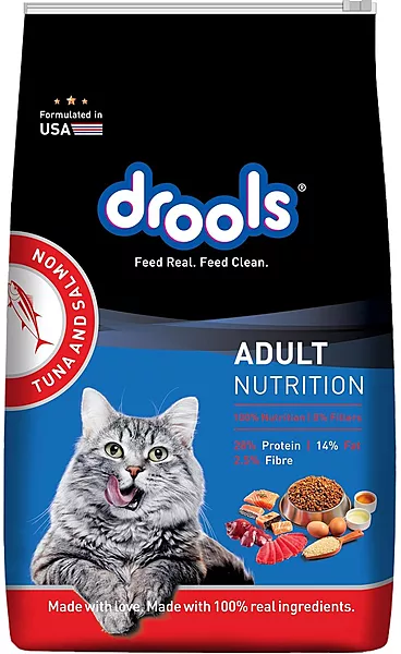 Drools Tuna and Salmon Adult Cat Dry Food