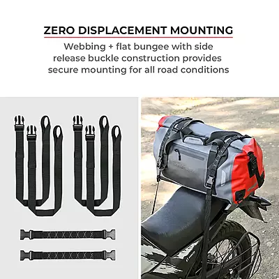 Viaterra DryBag 40L - 100% Waterproof Motorcycle Tailbag (Universal) Viaterra DryBag 40L - 100% Waterproof Motorcycle Tailbag (Universal)