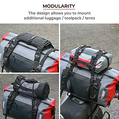 Viaterra DryBag 40L - 100% Waterproof Motorcycle Tailbag (Universal) Viaterra DryBag 40L - 100% Waterproof Motorcycle Tailbag (Universal)