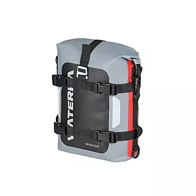 Viaterra Drybag 8L - 100% Waterproof Motorcycle Tailbag/Rear Rack Bag (Universal with Versatile Mounting)