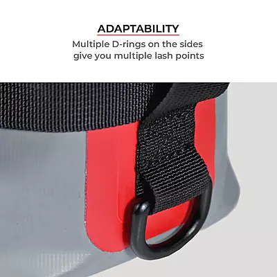 Viaterra Drybag 8L - 100% Waterproof Motorcycle Tailbag/Rear Rack Bag (Universal with Versatile Mounting) Viaterra Drybag 8L - 100% Waterproof Motorcycle Tailbag/Rear Rack Bag (Universal with Versatile Mounting)