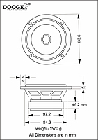DS-52G060 5..25" MID BASS 4 Ohms Double magnet Hifi Driver ( 2 pcs ) DS-52G060 5..25" MID BASS 4 Ohms Double magnet Hifi Driver ( 2 pcs )