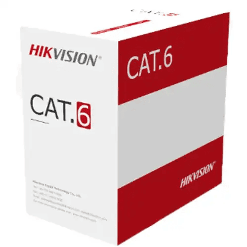 Hikvision Cat 6 Cable UTP 305Meter White CCA DS-1LN6U-W/CCA Hikvision Cat 6 Cable UTP 305Meter White CCA DS-1LN6U-W/CCA