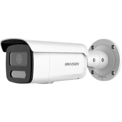 Hikvision 2MP IP Bullet Camera 6MM AcuSense Strobe Light and Audible Warning DS-2CD2T26G2-ISU/SL