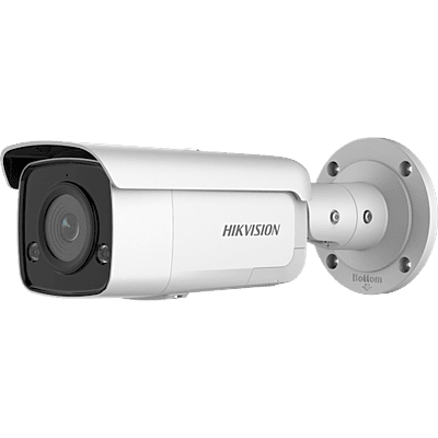 Hikvision 4MP IP Bullet Camera 4MM AcuSense Strobe Light and Audible Warning DS-2CD2T46G2-ISU/SL Hikvision 4MP IP Bullet Camera 4MM AcuSense Strobe Light and Audible Warning DS-2CD2T46G2-ISU/SL