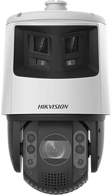 Hikvision 6MP IP PTZ Camera Triple Lense 32X 200 Meter TandemVu 6+4 MP 32X ColorVu & IR Acusense Panoramic DS-2SE7C432MWG-EB/26 Hikvision 6MP IP PTZ Camera Triple Lense 32X 200 Meter TandemVu 6+4 MP 32X ColorVu & IR Acusense Panoramic DS-2SE7C432MWG-EB/26