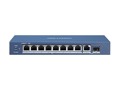 Hikvision 8+2 Port POE Switch DS-3E0510P-E/M