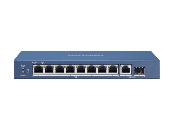 Hikvision 8+2 Port POE Switch DS-3E0510P-E/M