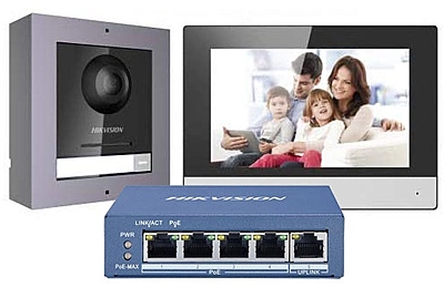 Hikvision IP VDP Kit 7 Inch Touch DS-KIS602