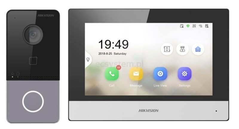 Hikvision IP VDP Kit 7 Inch Touch DS-KIS603-P(B) Hikvision IP VDP Kit 7 Inch Touch DS-KIS603-P(B)