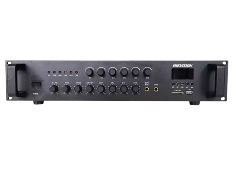 HIKVISION AMPLIFIER 240 WATTS 6-ZONES DS-QAE0A240G1-VB6