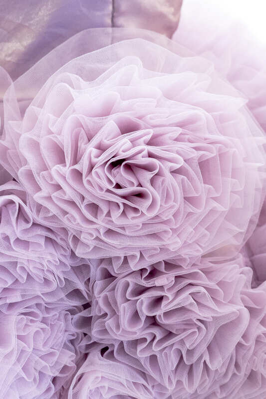 Lavender Bloom Ball Gown
