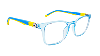 Soigné Kids&Teens Square Spectacle Frame-Blue&Yellow.(6-13)Y-Unisex
