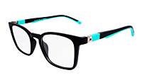 Soigné Kids&Teens Square Spectacle Frame-Black&Green.(6-13)Y-Unisex