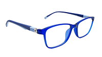 Soigné Kids Rectangular Spectacle Frame.Blue.(5-12)Y-Unisex
