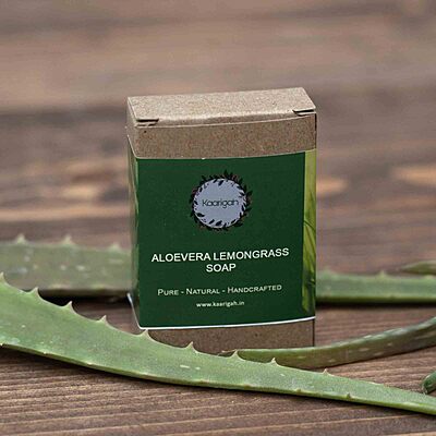 Aloevera Lemongrass Soap – Refreshing