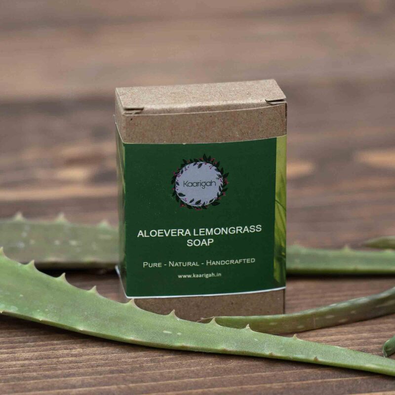 Aloevera Lemongrass Soap – Refreshing