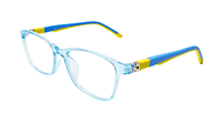Soigné Kids Rectangular Spectacle Frame.Blue&Yellow.(5-12)Y-Unisex
