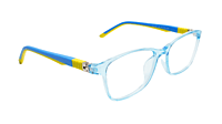 Soigné Kids Rectangular Spectacle Frame.Blue&Yellow.(5-12)Y-Unisex
