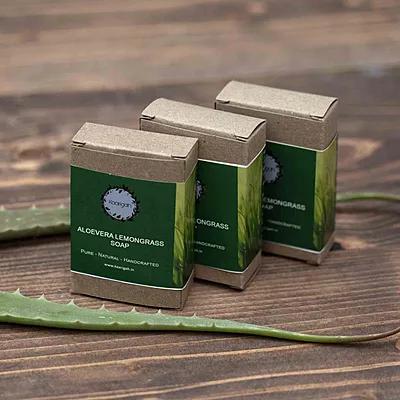 Aloevera Lemongrass Soap – Refreshing